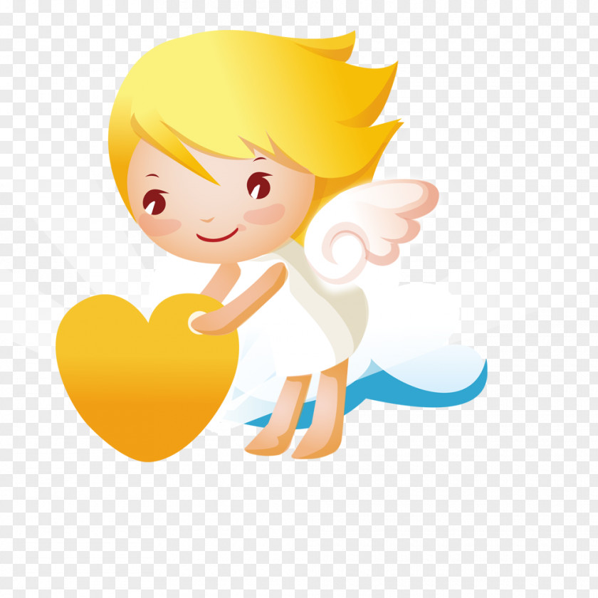 Angel Cartoon Illustration PNG