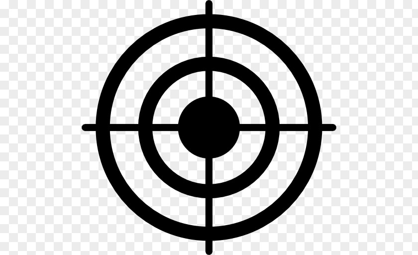 手 Bullseye Shooting Target Clip Art PNG