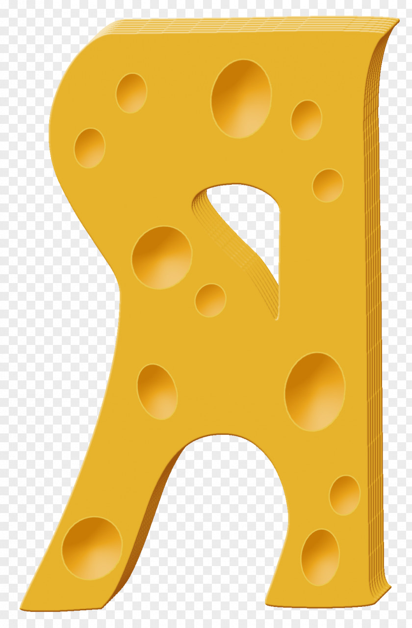 Design Alphabet Cheese Knife Font PNG
