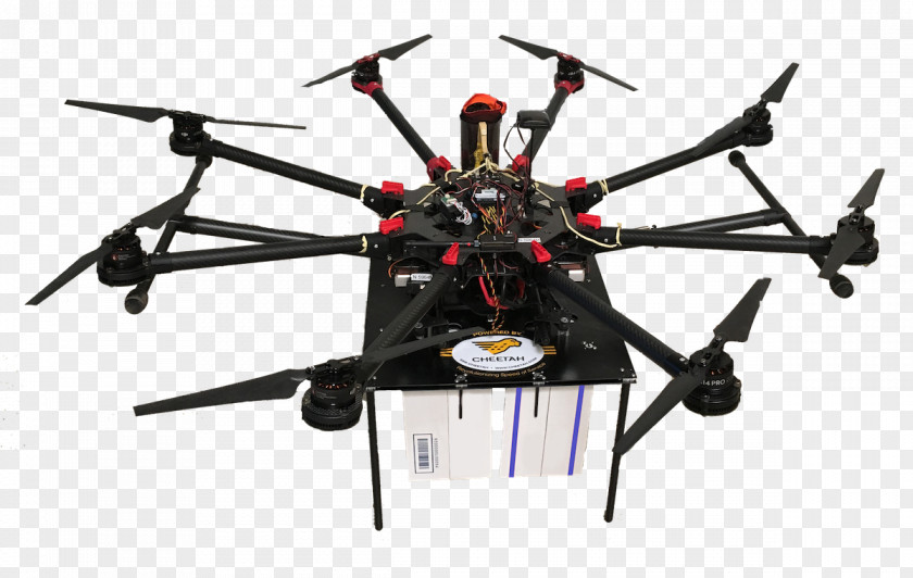Drone Shipping Cheetah Logistics Delivery Management Helicopter Rotor PNG