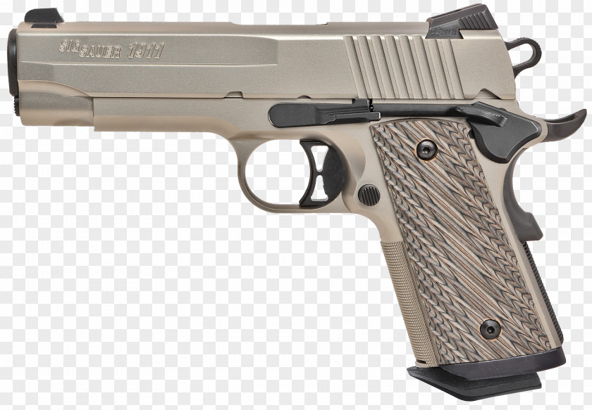 Handgun SIG Sauer 1911 .45 ACP Firearm M1911 Pistol PNG