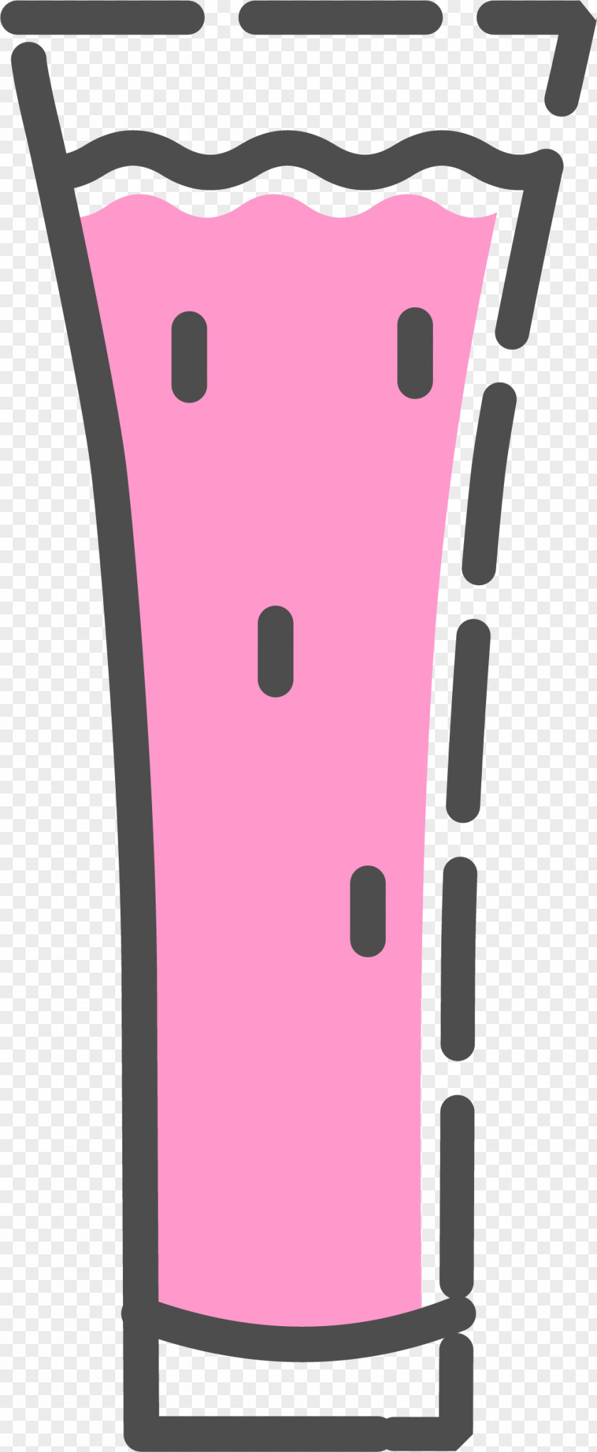 Red Blueberry Milk Tea Drink PNG