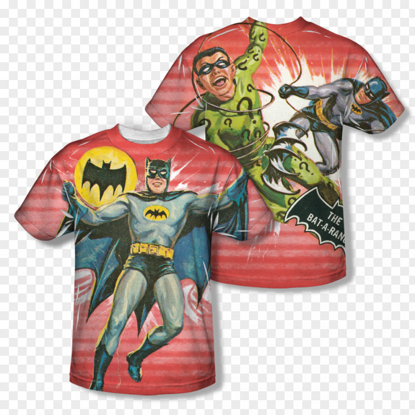 T-shirt Riddler Batman Joker Penguin PNG
