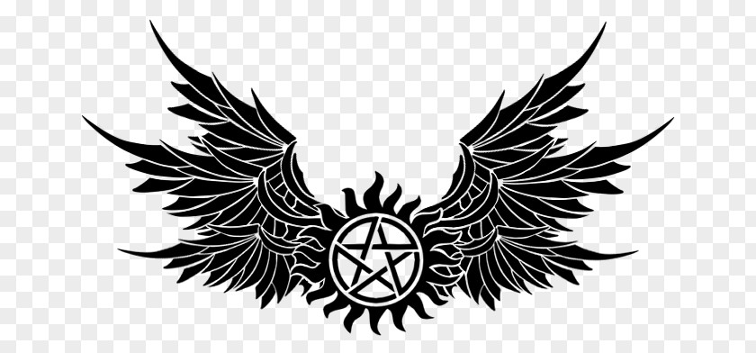 Tattoo Wings Dean Winchester Demonic Possession PNG