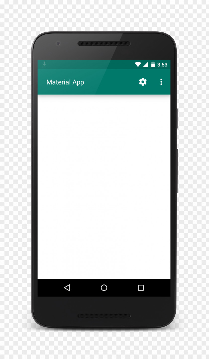 Title Bar Material Design Android PNG