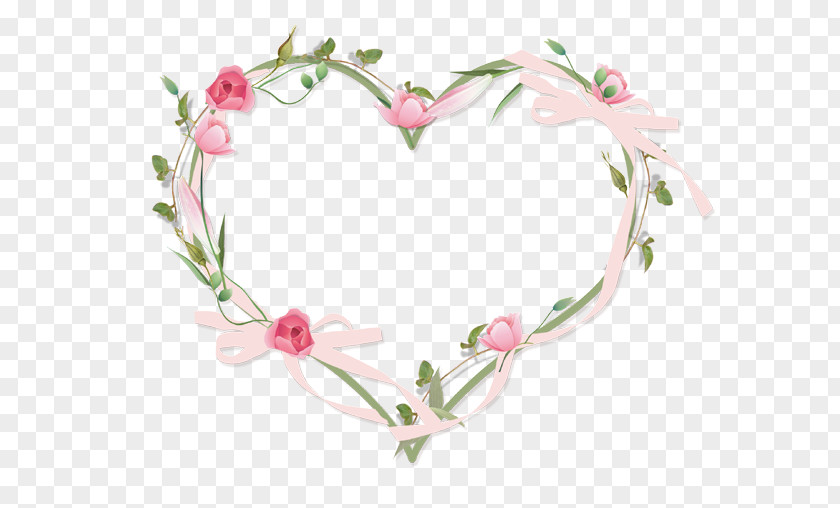 Transparent Image Frame Heart Hearts And Flowers Border Picture Frames Clip Art PNG