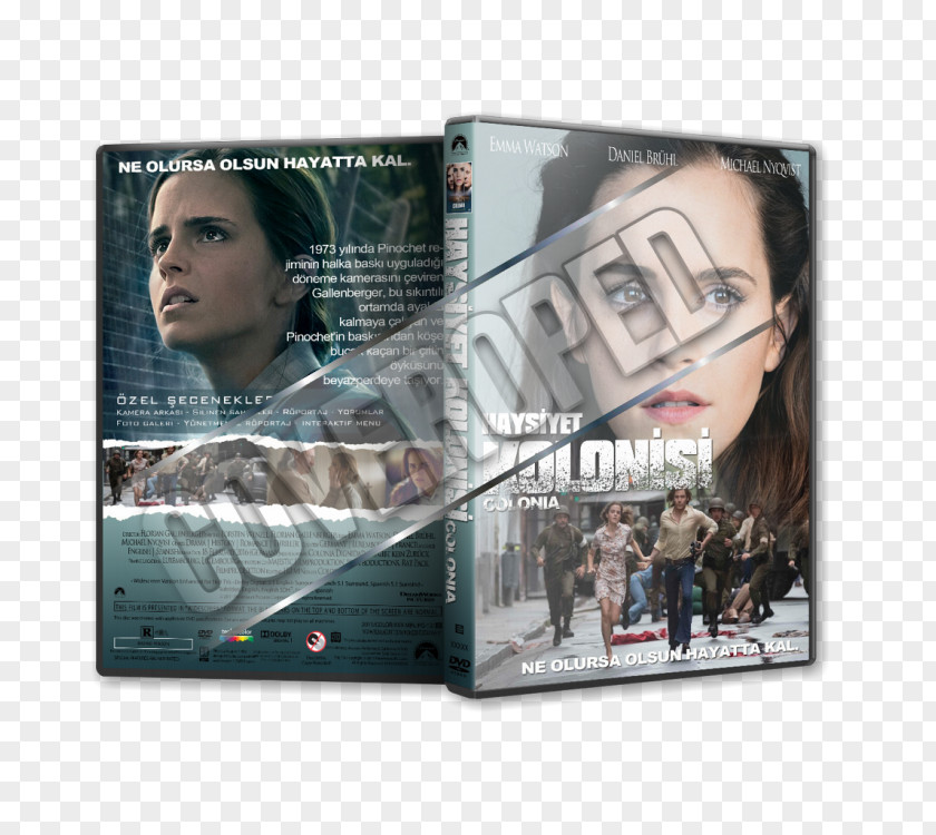 Emma Watson Colonia Blu-ray Disc 20th Century Fox Home Entertainment DVD PNG