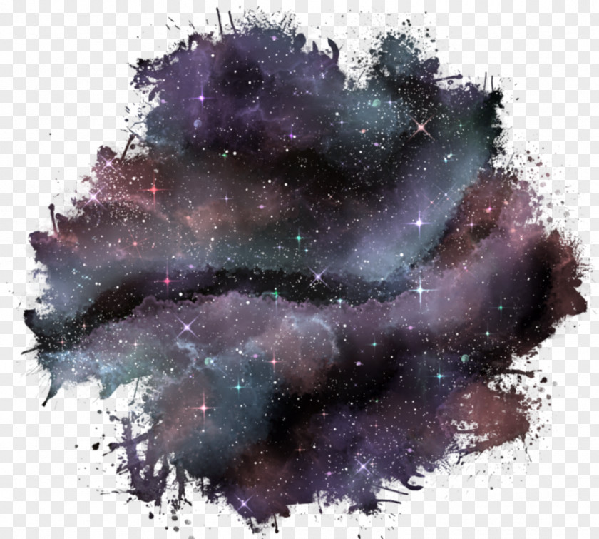 Galaxy Star Nambucca Watercolor Painting Drawing Art PNG