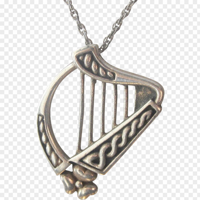 Harp Charms & Pendants Locket Silver Jewellery Metal PNG