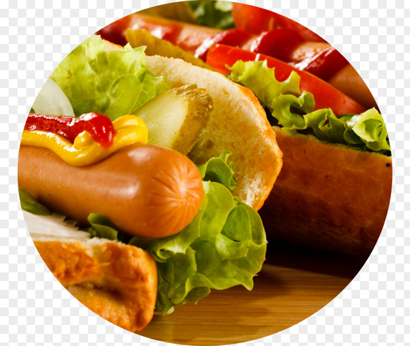 Hot Dog Fast Food Barbecue Sauce Vienna Sausage Pickled Cucumber PNG