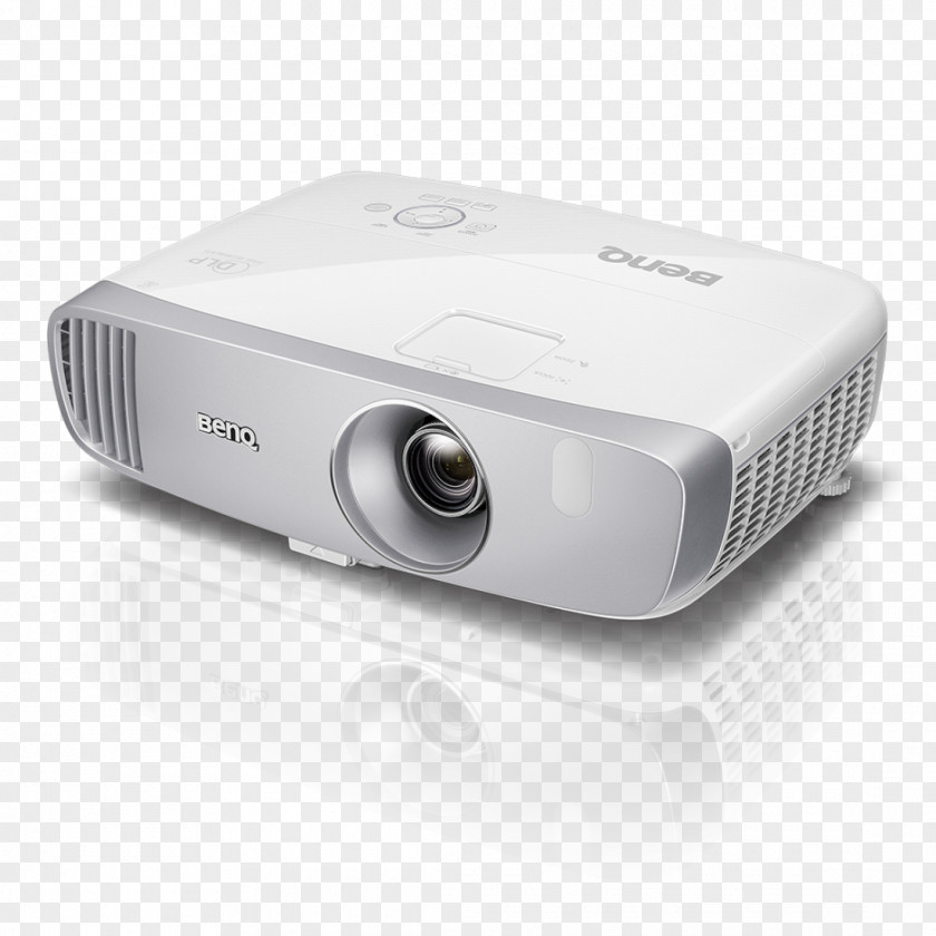 Projector Amazon.com BenQ Colorific HT2050 [Pearl White × Silver] Multimedia Projectors PNG