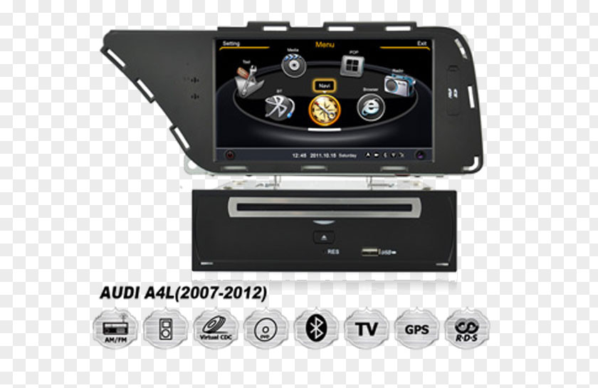 Audi R5 S4 RS 4 A4 GPS Navigation Systems PNG