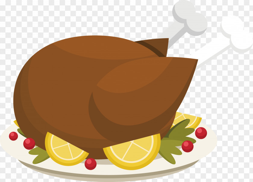 Chicken Vector Roast Lemon Barbecue PNG