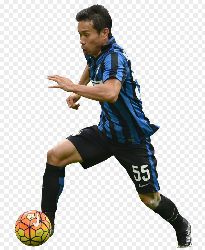 Yuto Sakurai Nagatomo Inter Milan Football Player PNG