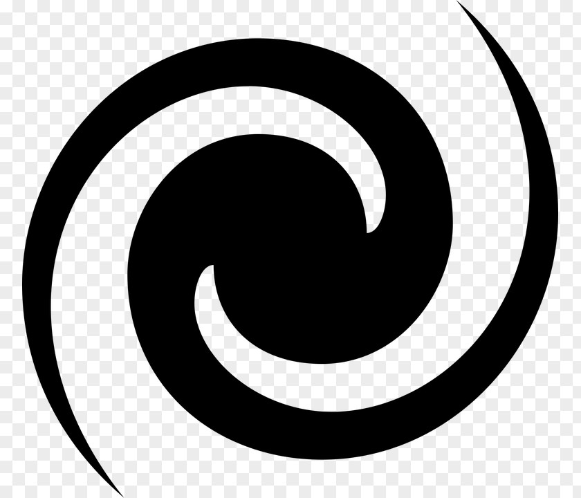Circle Crescent Logo Brand White PNG