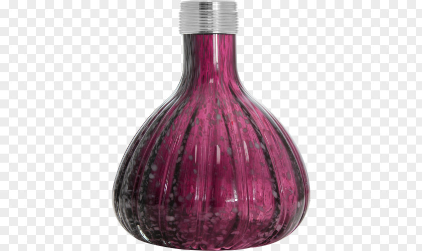 Glass Bottle Magenta PNG