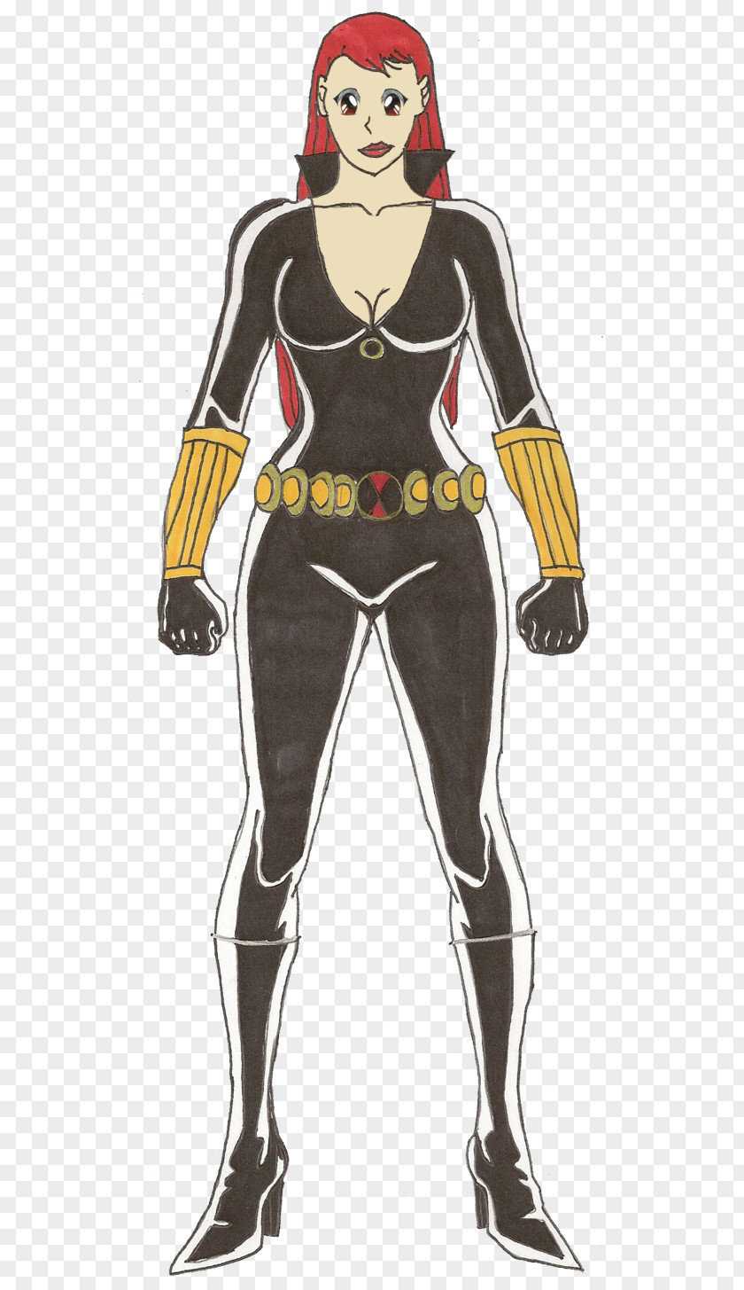 Black Panther And Widow Romance Superhero Cartoon Supervillain Fiction PNG