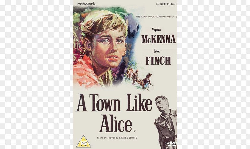 Book A Town Like Alice Virginia McKenna Jean Paget DVD PNG