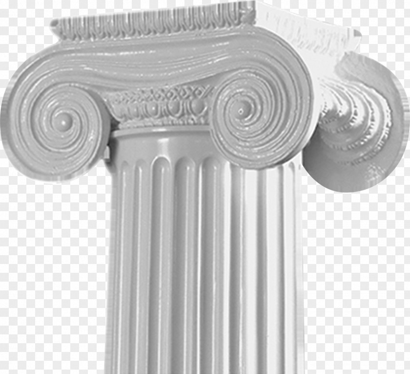Column Capital Beam Post Fluting PNG