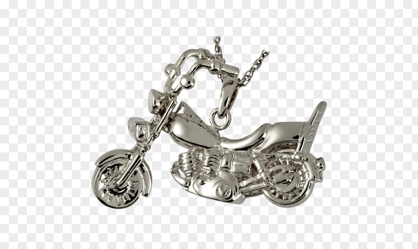 Motorcycle Charms & Pendants Necklace Cremation Jewellery PNG