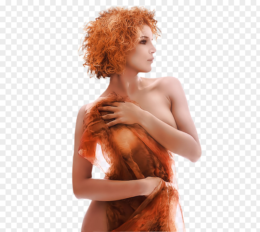 Woman Red Hair PNG