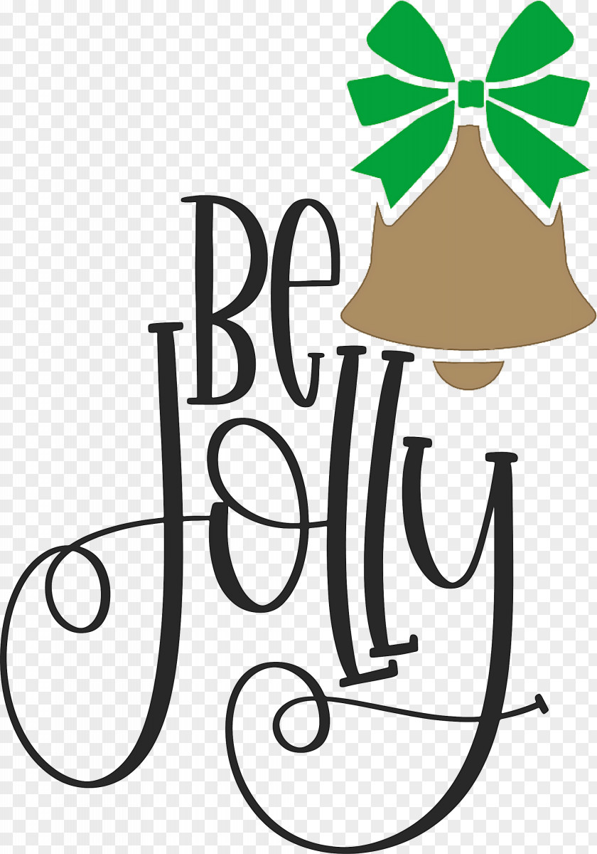 Be Jolly Christmas New Year PNG