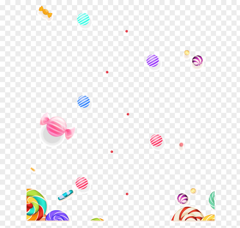 Floating Candy Lollipop PNG