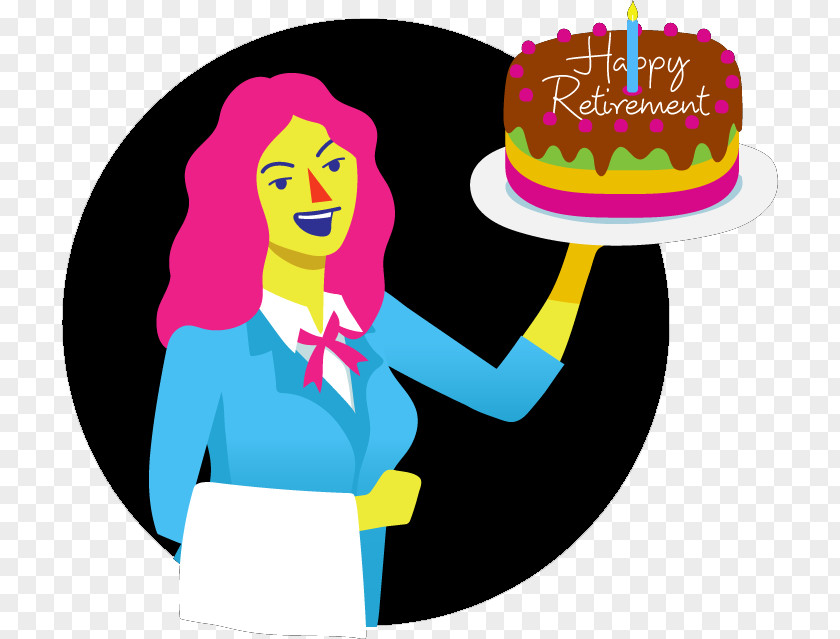 Food Baked Goods Cartoon Birthday Cake PNG