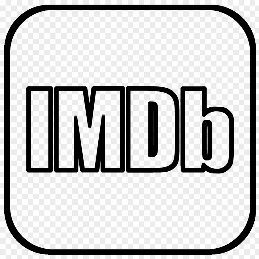 Imdb Black And White Quadro Yellow PNG