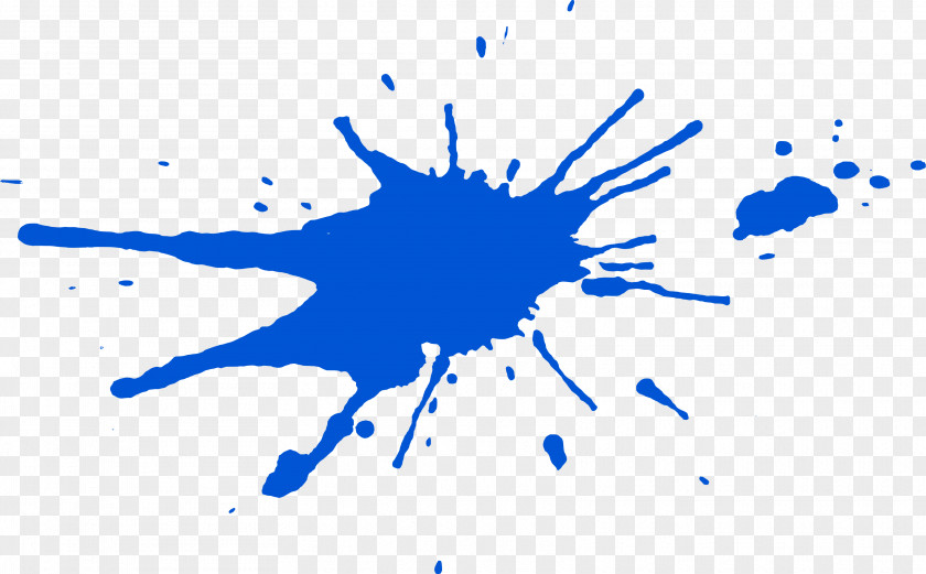 Paint Blue Ink PNG