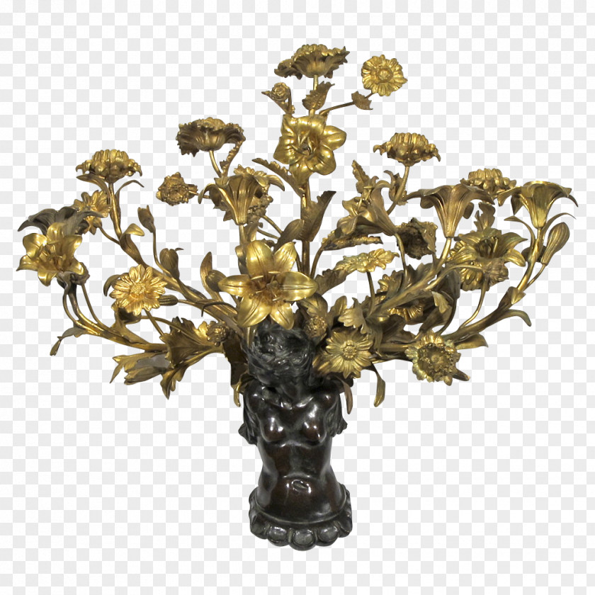 Vase 01504 Bronze Tree PNG