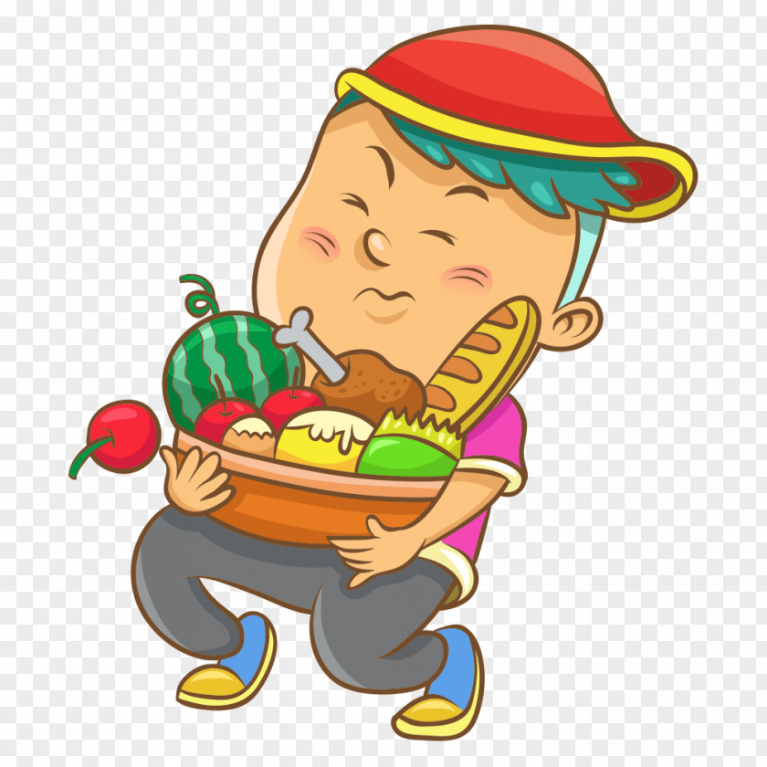 Animated Boy Vector Graphics Royalty-free Stock Photography Illustration Food PNG