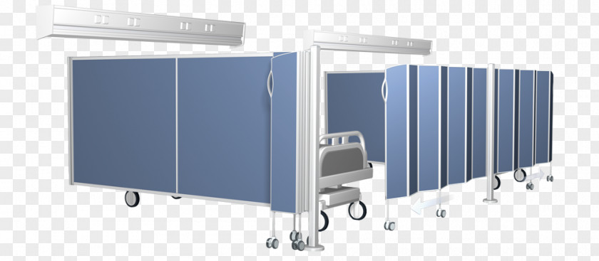 Folding Screen Hospital Room Dividers Furniture PNG