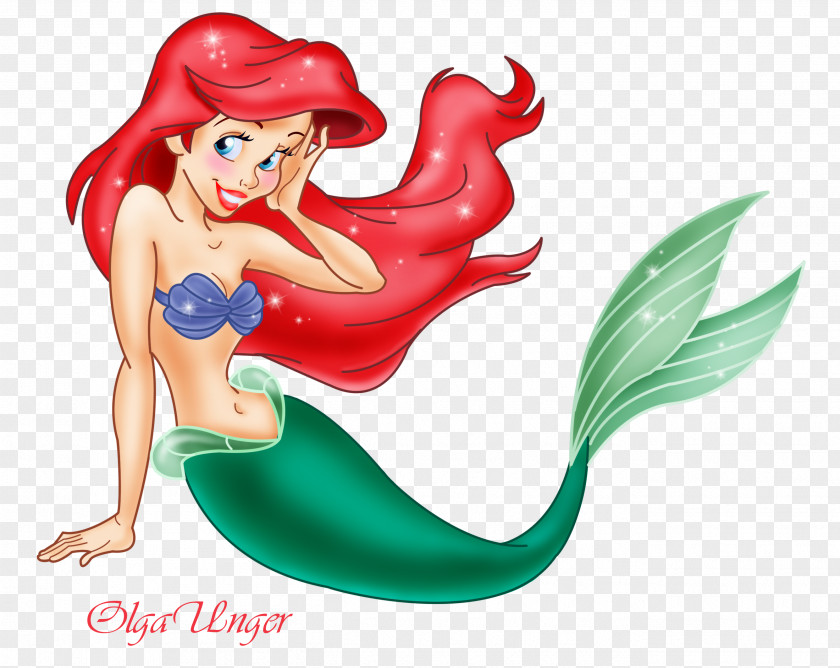 Lobster Ariel Mermaid Disney Princess Clip Art PNG