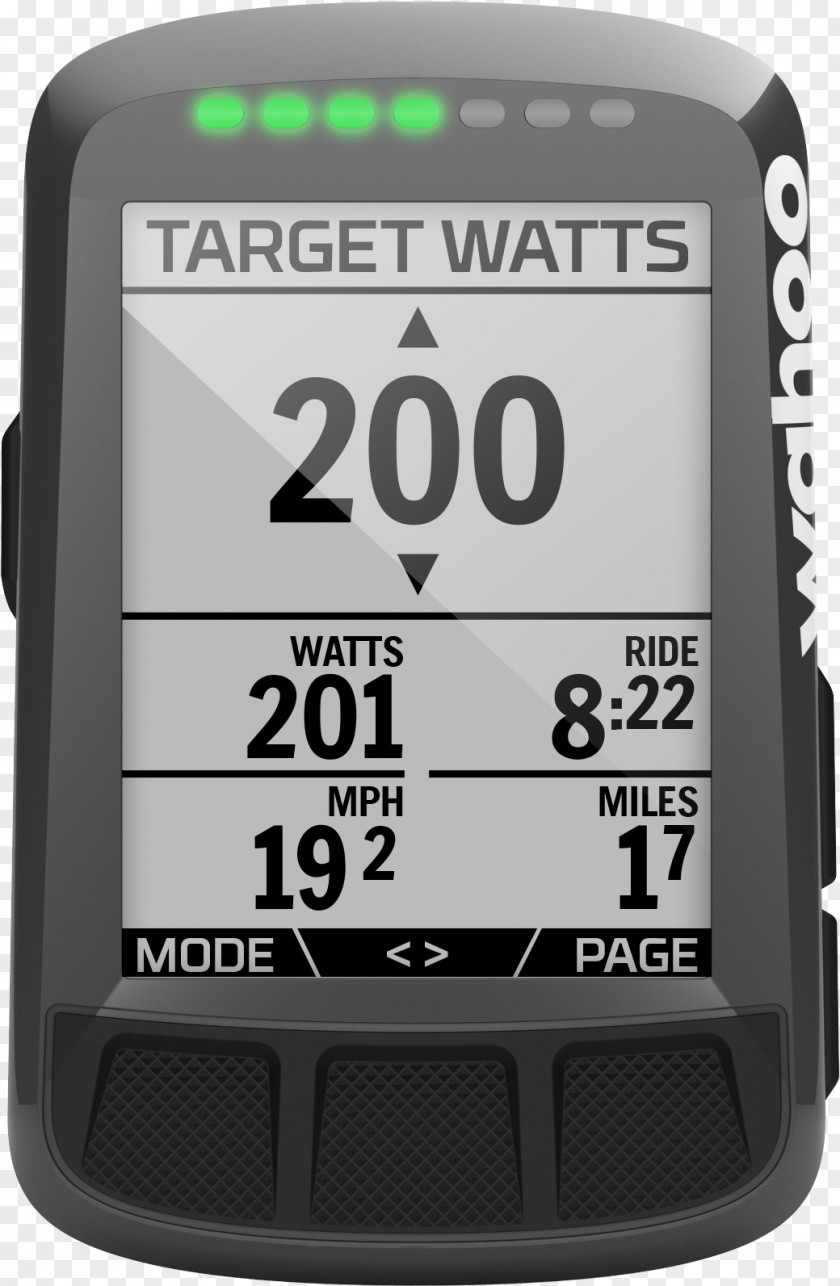 Bicycle Computers GPS Navigation Systems Wahoo Fitness ELEMNT Bike Computer PNG