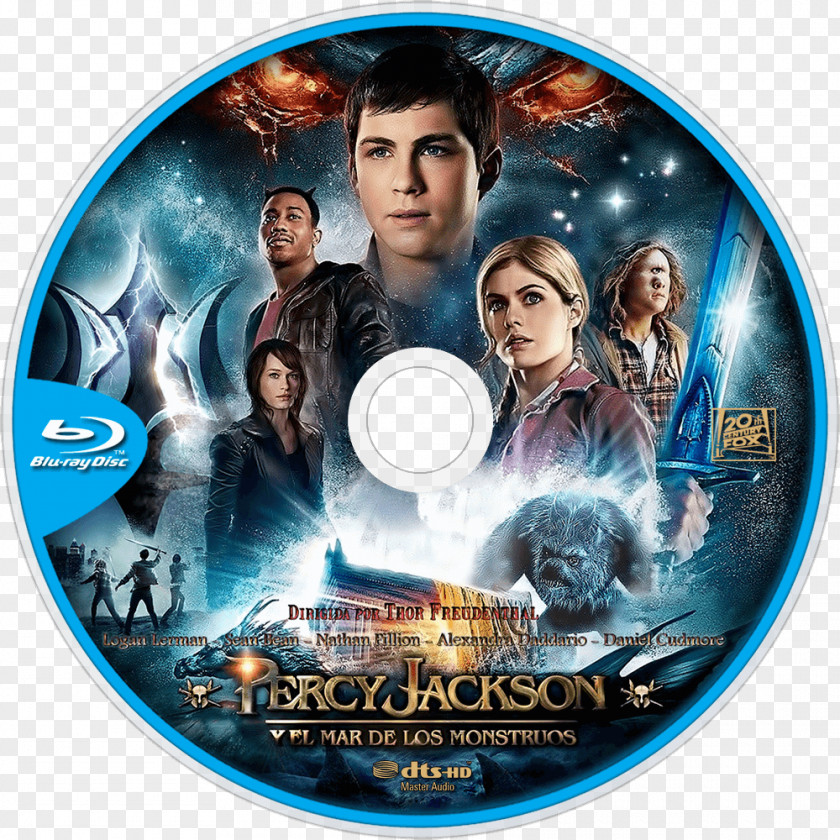 Dvd Percy Jackson: Sea Of Monsters The Lightning Thief Rick Riordan Titan's Curse PNG