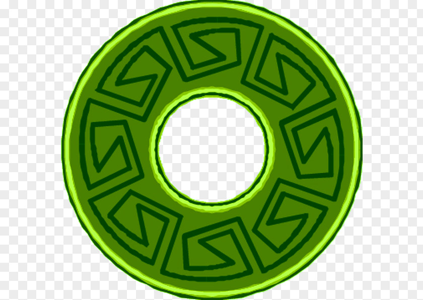 Green Ring Pattern Circle Annulus PNG