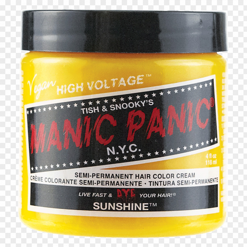 Hair Coloring Manic Panic P-Phenylenediamine PNG