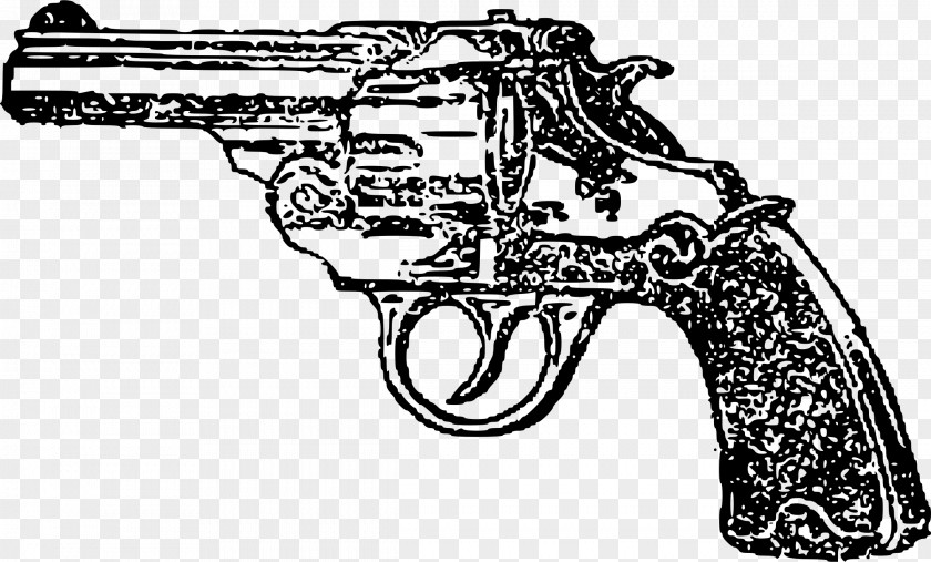 Pistol Firearm Revolver Clip Art PNG