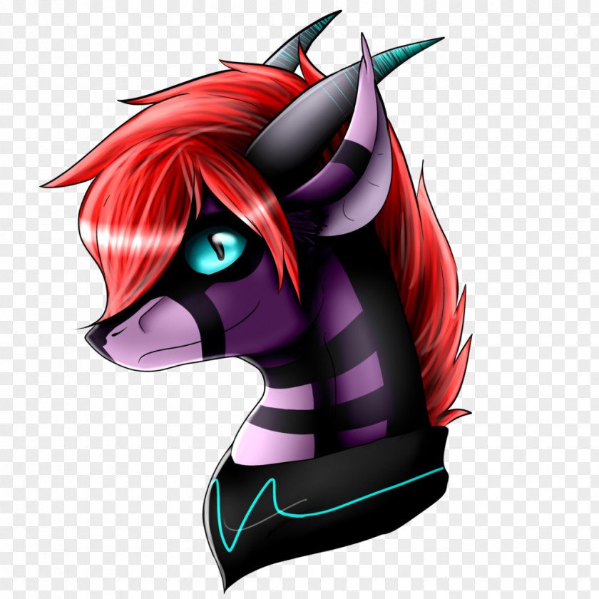 Purple Flare Tempest Shadow Pony Fan Art PNG