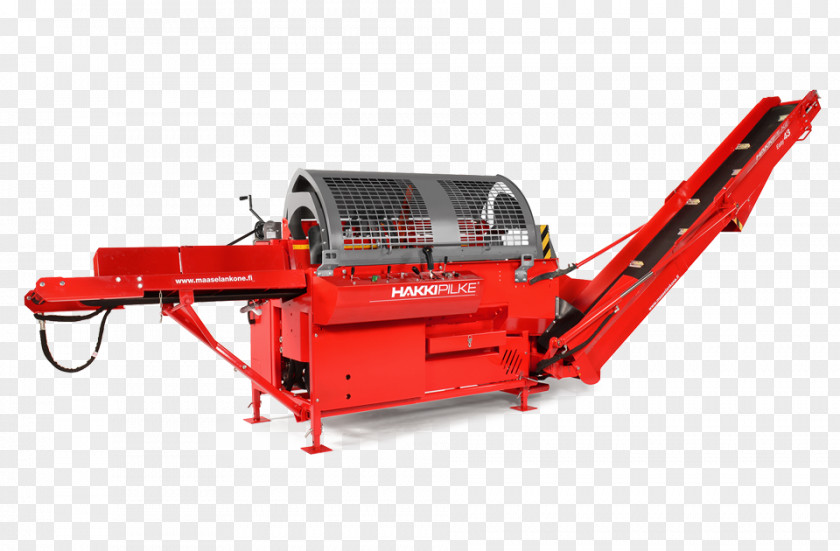 Firewood Processor Machine Klapikone Forestry PNG