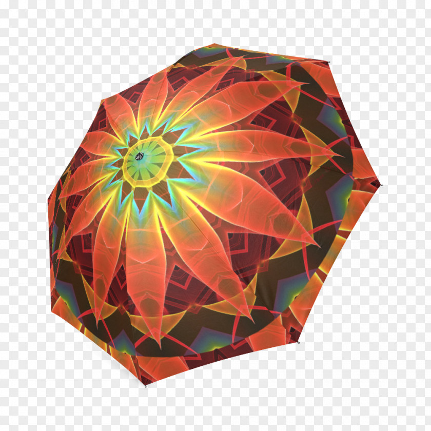 Orange Light Umbrella PNG