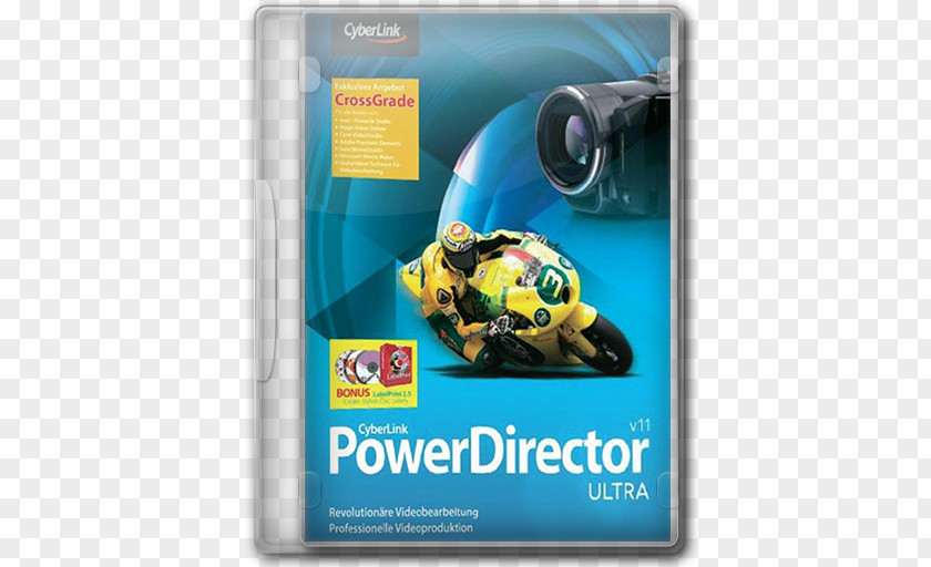 Powerdirector CyberLink PowerDirector 16 Ultimate Computer Software Ultra PNG