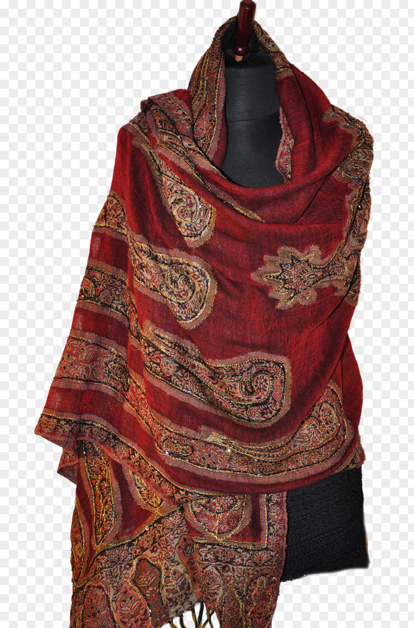 Shawls Maroon PNG