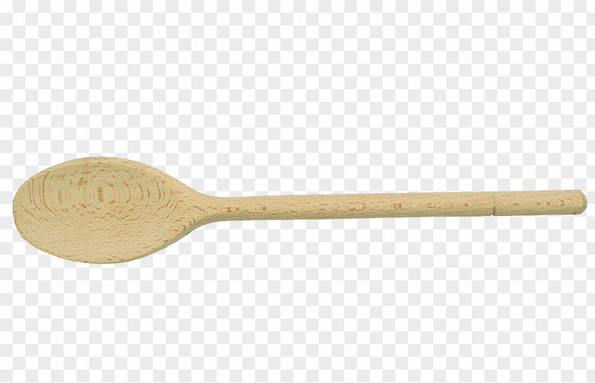 Simple Wooden Spoon Material PNG