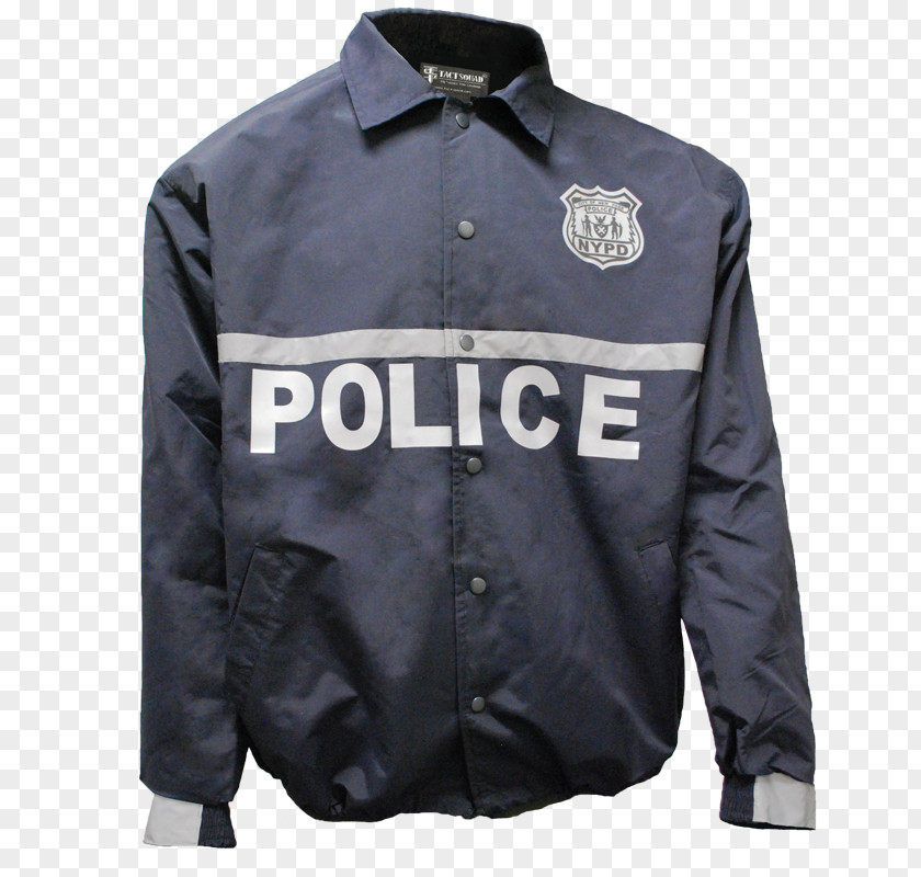 Police Tape New York City Department Jacket Officer Uniform PNG
