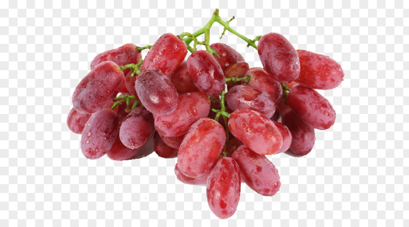 A Bunch Of Red Grapes Grape Seedless Fruit Auglis Tmall PNG