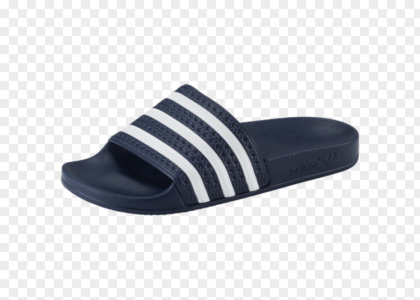 Adidas Slipper Sandals Badeschuh White PNG