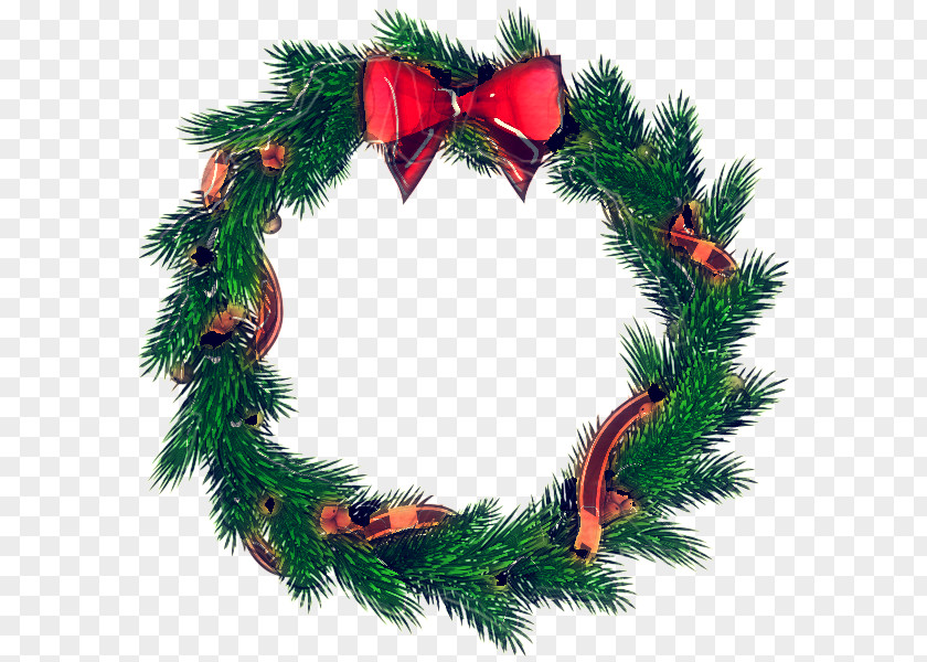 Branch Conifer Christmas Decoration PNG
