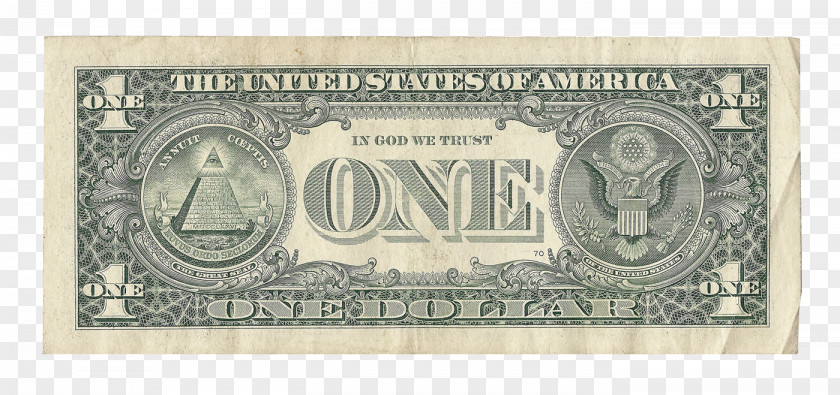 Dollar United States One-dollar Bill Federal Reserve Note Banknote System PNG
